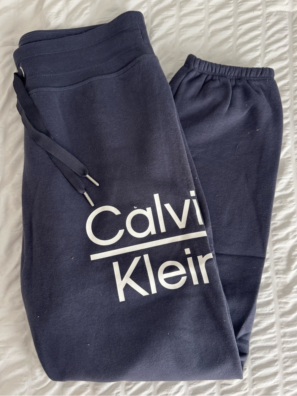 Calvin Klein Women’s Navy Logo Joggers